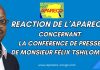 Vignette de la conférence de Presse de Tshilombo